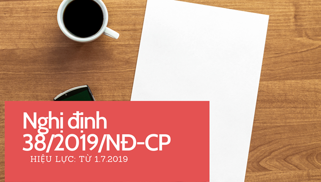Nghị định 38/2019/NĐ-CP về mức lương cơ sở của cán bộ, công chức và lực lượng vũ trang
