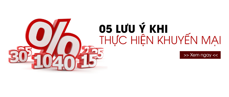 5 điều cần chú ý khi thực hiện khuyến mại cho kế toán