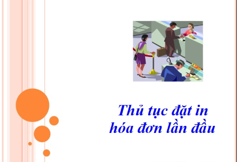 Thủ tục đặt in hóa đơn lần đầu